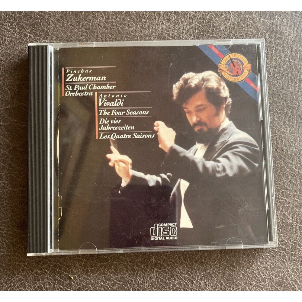 Pinchas Zukerman, St. Paul Chamber Orchestra 1981, Antonio Vivaldi‎ Music CD